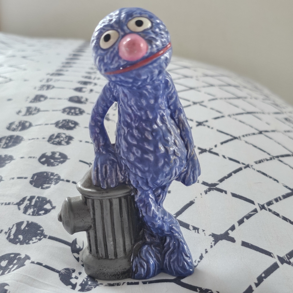 Vintage Gorham Japan Sesame Street Grover Figurine Figure Decor